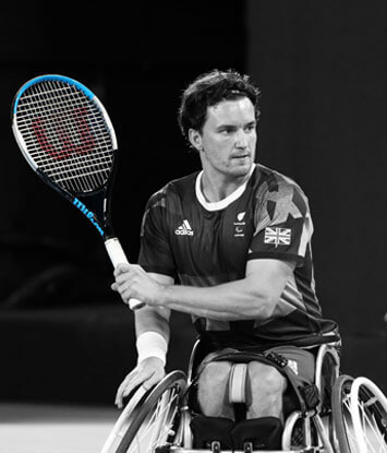 Gordon Reid w akcji