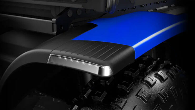 Zintegrowane światła LED